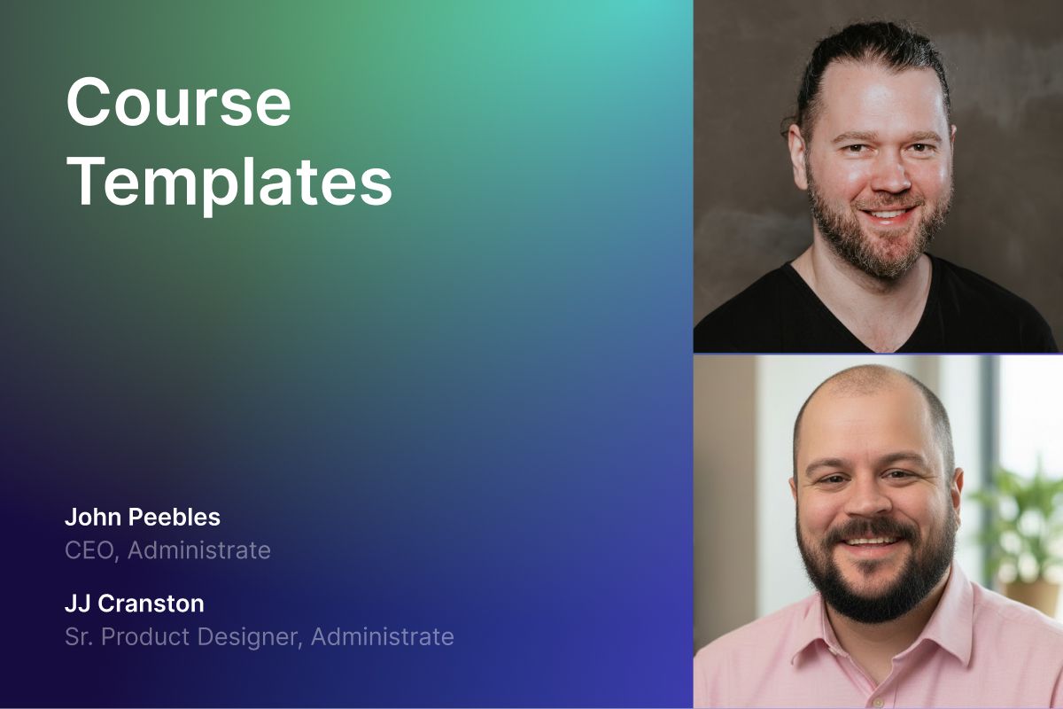 Demo: Course Templates
