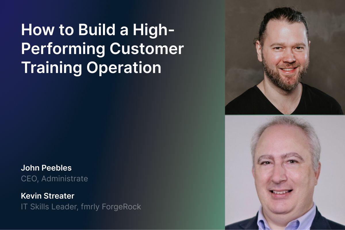 How to Build the Best Customer Training Operation