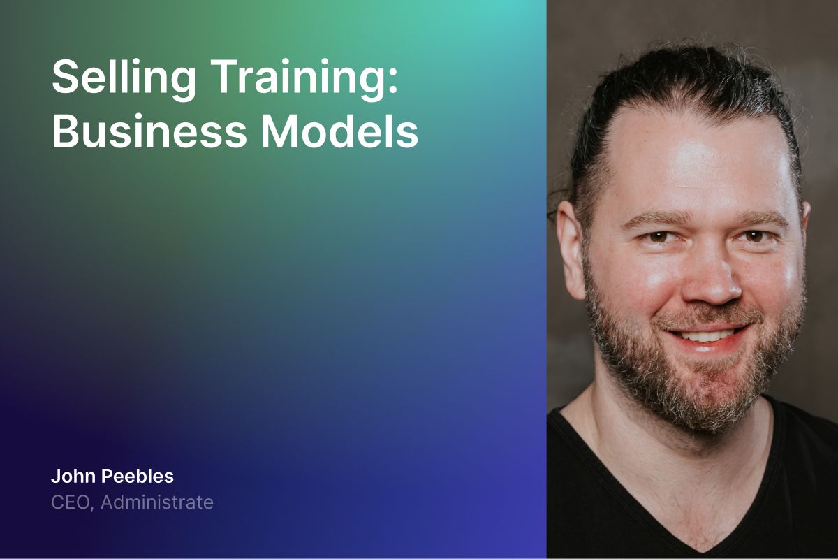 Selling Training Business Models