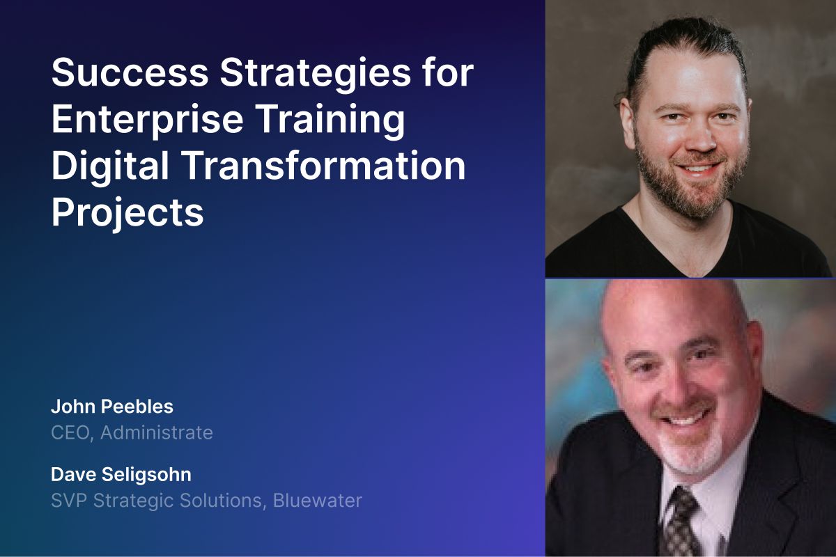 Success Strategies for Enterprise Training Digital Transformation Projects